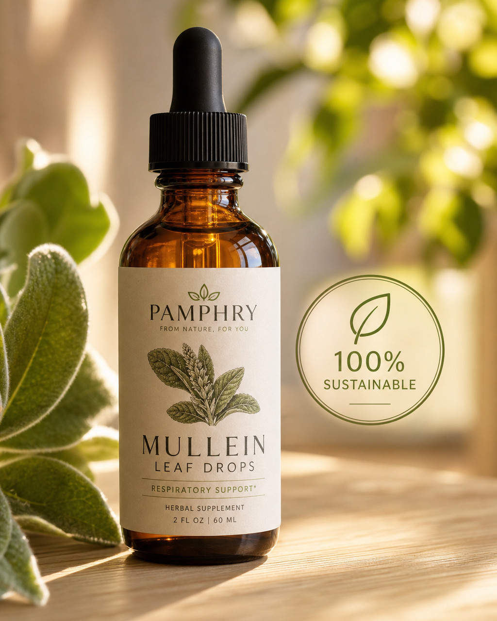 Mullein Leaf Liquid Drops