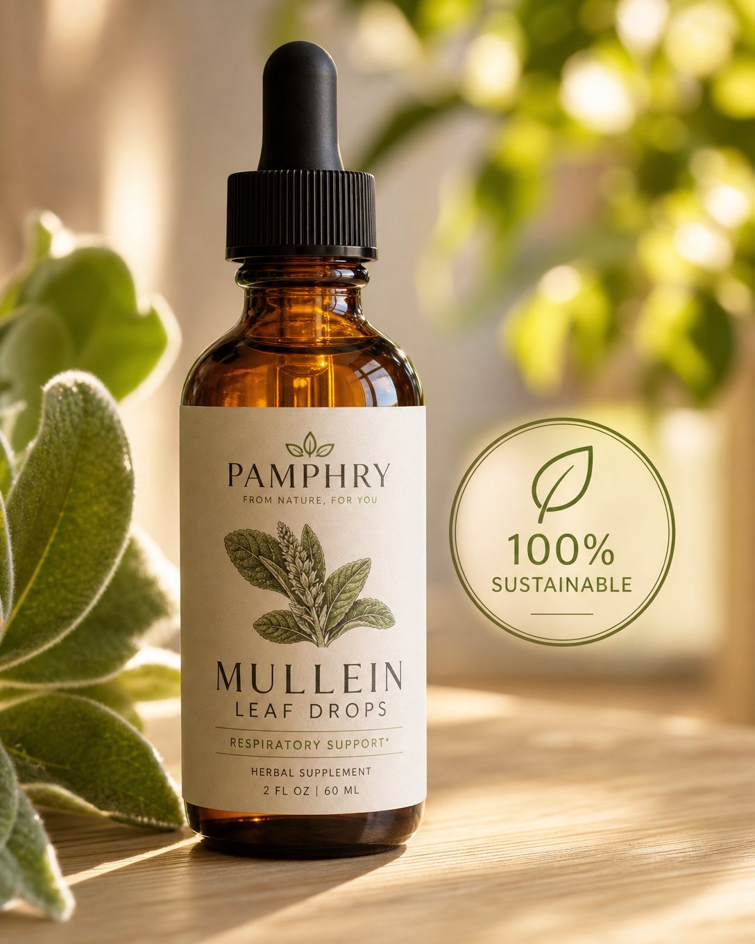 Mullein Leaf Liquid Drops